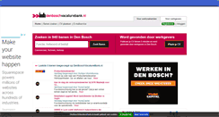 Desktop Screenshot of denboschvacaturebank.nl